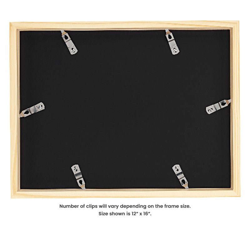 Ambiance Framing Ambiance Gallery Wood 1.5" Deep Picture Frames - 5x7" Black Wood Frame, Shatter-Resistant Acrylic Glazing & MDF Backing, Horizontal or Vertical Wall Display - Image 4